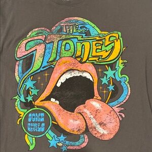 The Rolling Stones Gray Cotton Tee size XL